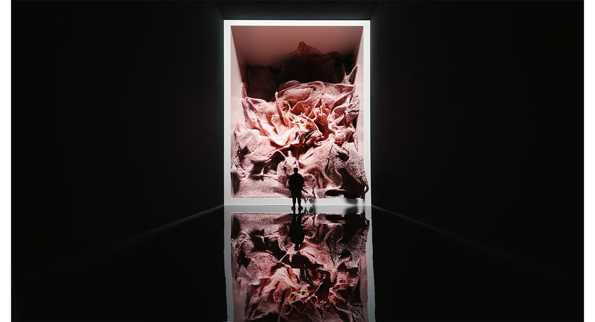Immersive AI art at DATALAND AI art museum