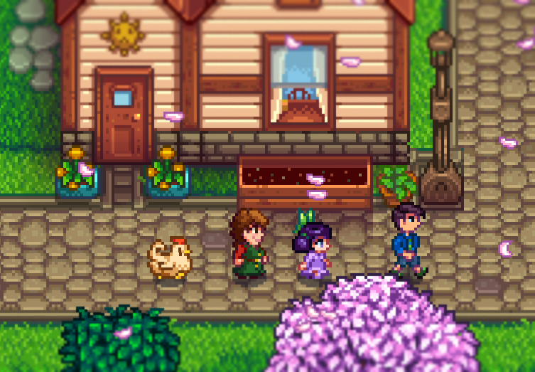 Stardew Valley S Biggest Mod Now Lets You Become Friends With Shane S Chicken Pc Gamer
