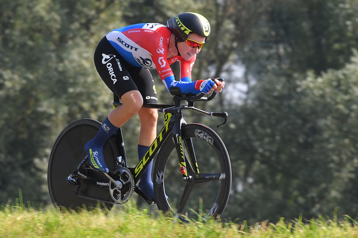 Annemiek van Vleuten in the Boels Ladies Tour prologue