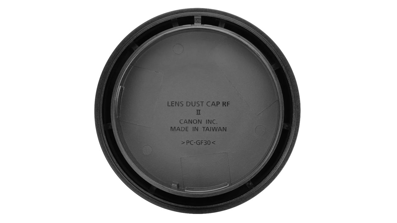 Canon RF Dust Cap II on a white background