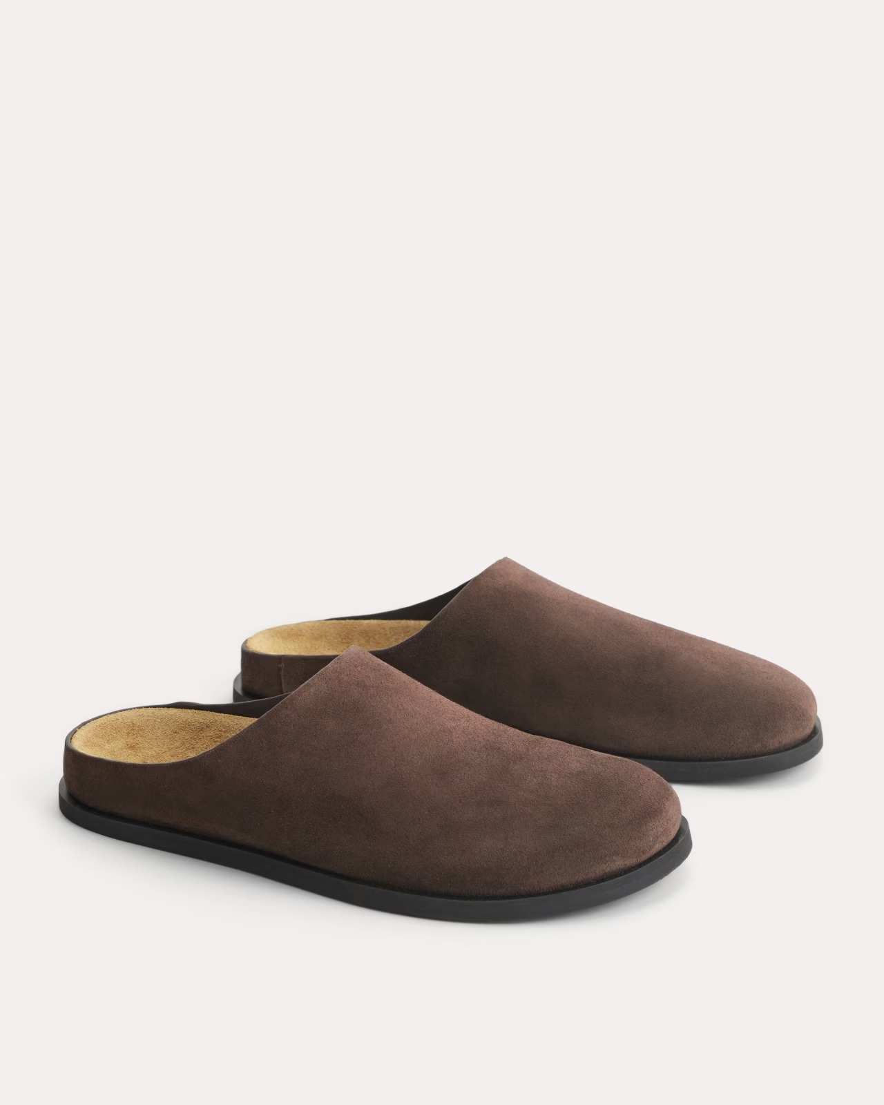 Everlane, Suede Clogs