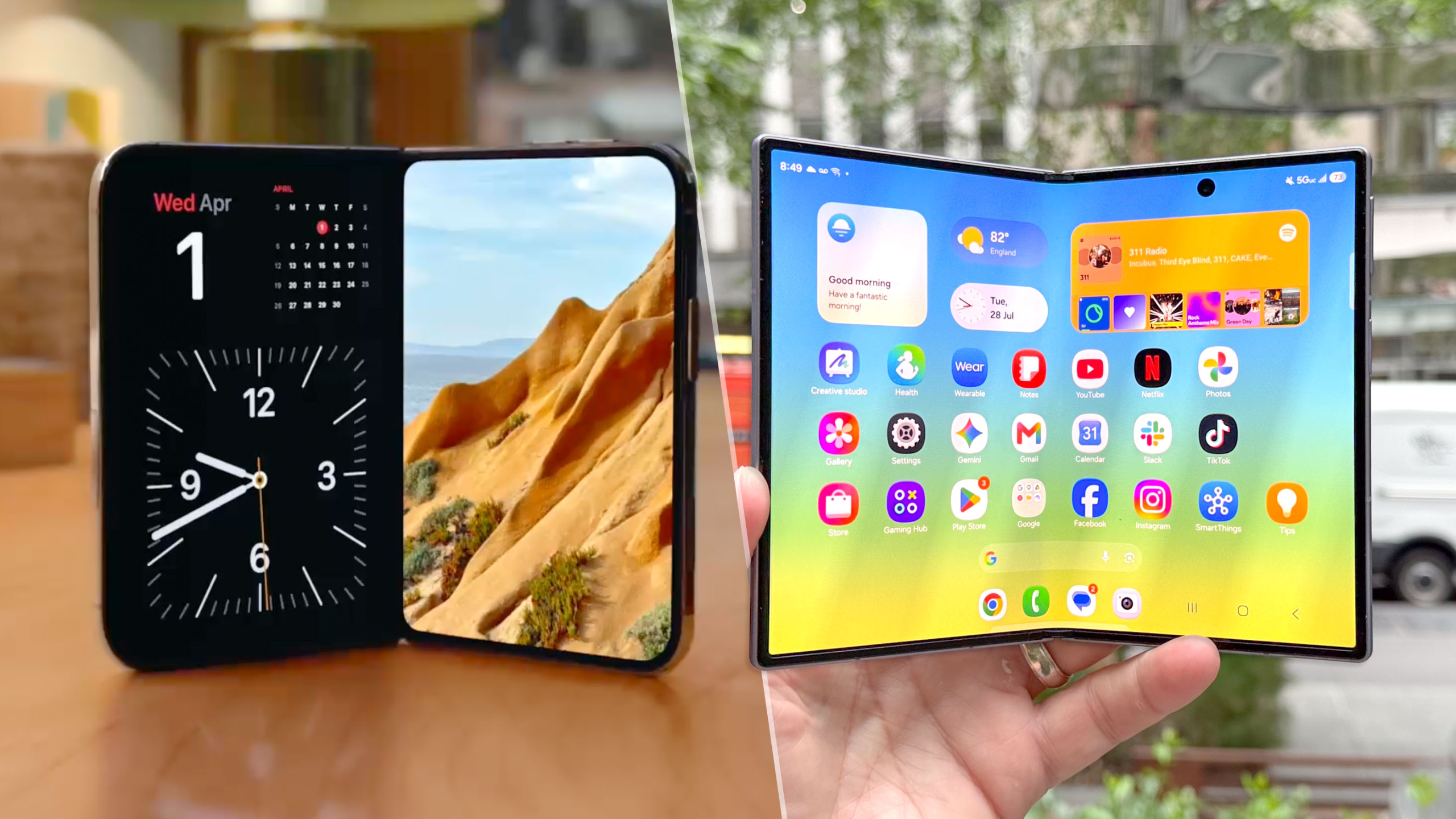iPhone Duo and Galaxy Z Fold 8