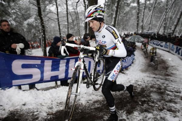 Niels Albert during the sixth World Cup round in Kalmthout, Belgium