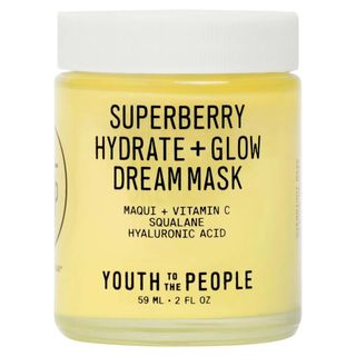 Superberry Hydrate + Glow Dream Night Cream + Mask With Vitamin C