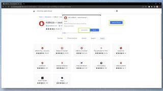AdBlock page on Chrome store