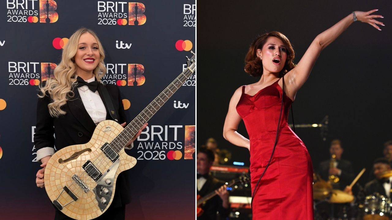 Raye performs during the first of a six night residency at the O2 Arena as part of her 'This Tour May Contain New Music' tour on February 26, 2026 in London, England.