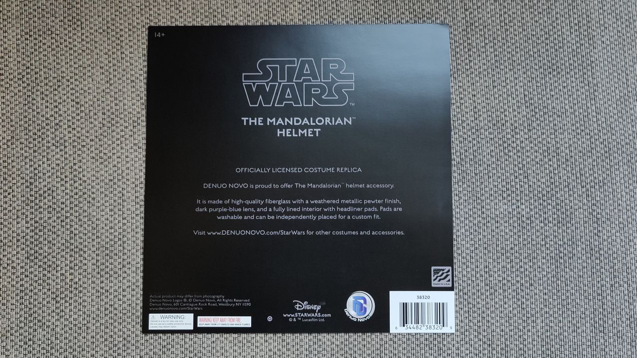 Denuo Novo The Mandalorian Helmet