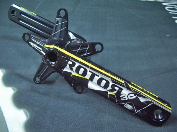 Rotor will supply the Cerv&eacute;lo TestTeam with a special edition of its new 3D Cranks.