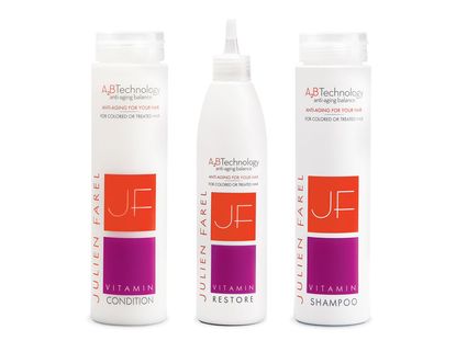 Photo of the Julien Farel Vitamin Range