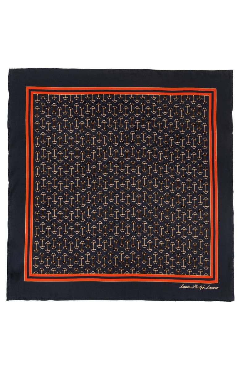 Equestrian Square Silk Scarf