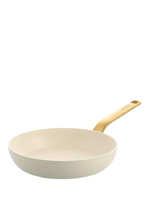 Greenpan Evolution Aluminium Ceramic Non-Stick Frying Pan, Cream