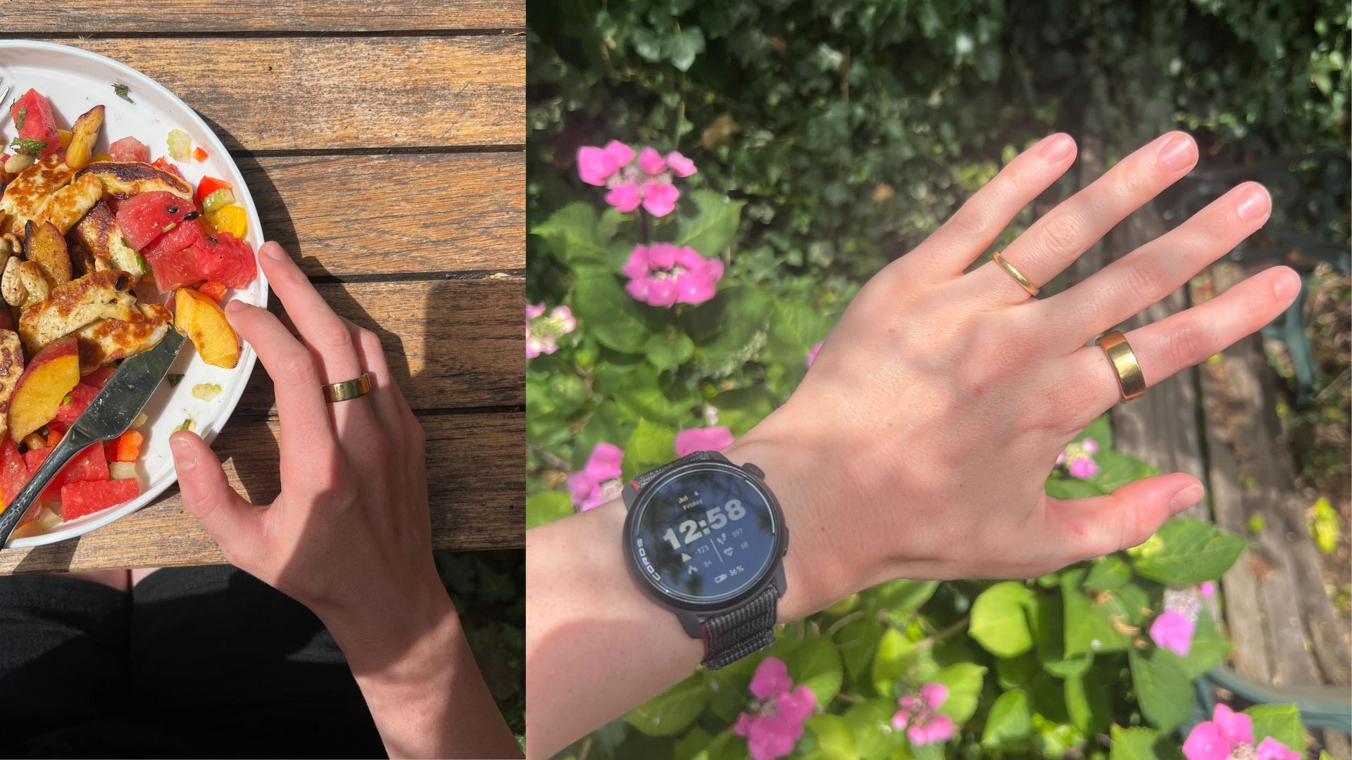 Grace Walsh wearing the Oura Ring 4
