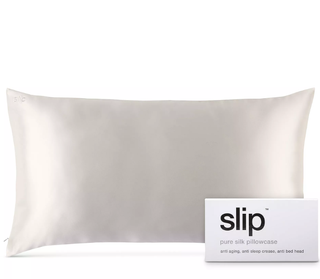 Silk pillowcase.