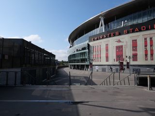 Arsenal football club's Emirates Stadium in North London