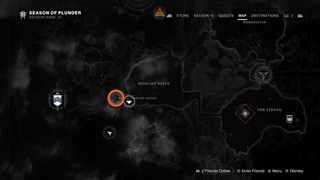 Destiny 2 Season of Plunder cryptic quatrains 2 Dreaming City bay of drowned wishes lost sector map