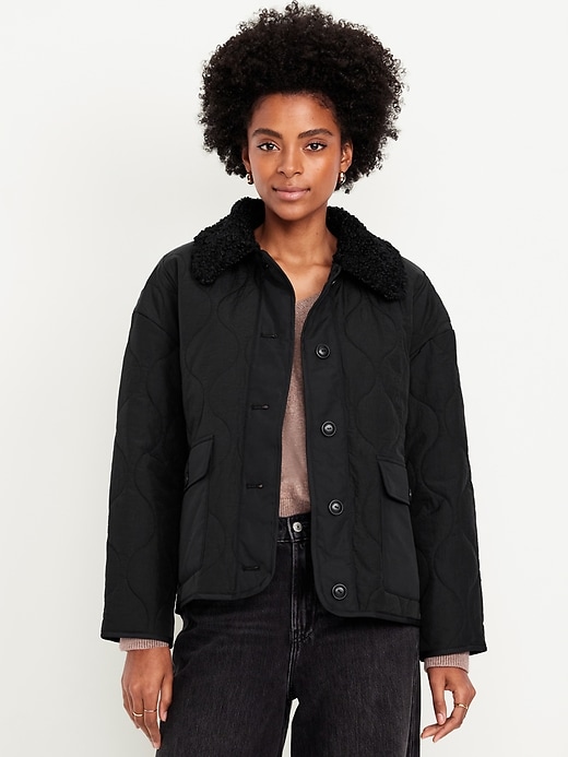 Quilted Nylon Jacket