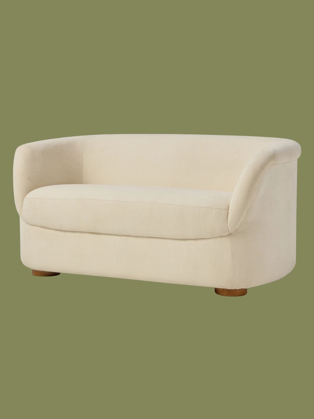 Habitat, Nora Fabric 2 Seater Sofa in Cream