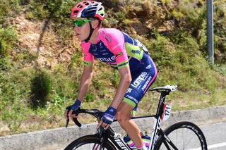 Louis Meintjes on stage 3 of the 2016 Vuelta a Espana
