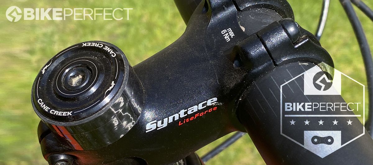 Syntace LiteForce stem fitted to mountain bike handlebar