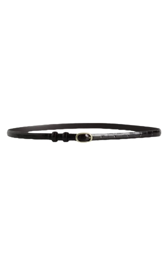 COS, Slim Croc-Embossed Leather Belt