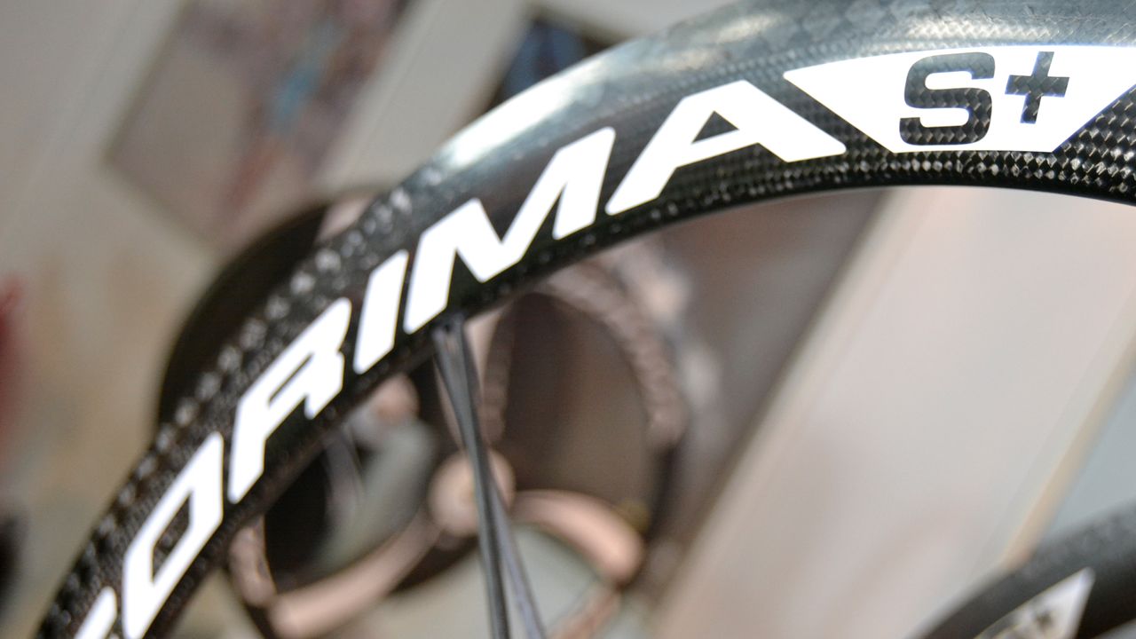 French brand Corima used Like Bike to launch their new S+ range of aero race wheels. They are available in 32 or 47mm, clincher or tubular, steel or carbon spokes. Prices are &euro;1,717 to &euro;2,856