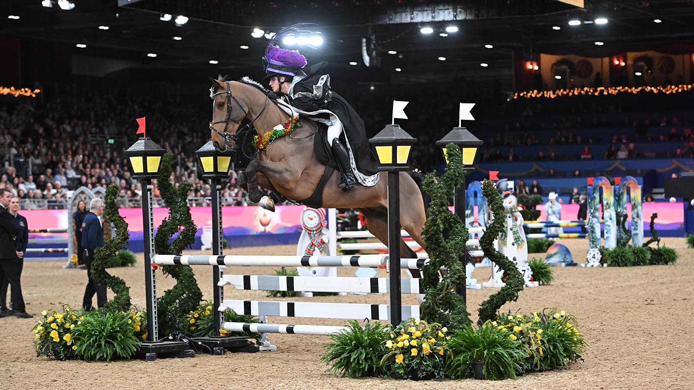 London International Horse Show fancy dress