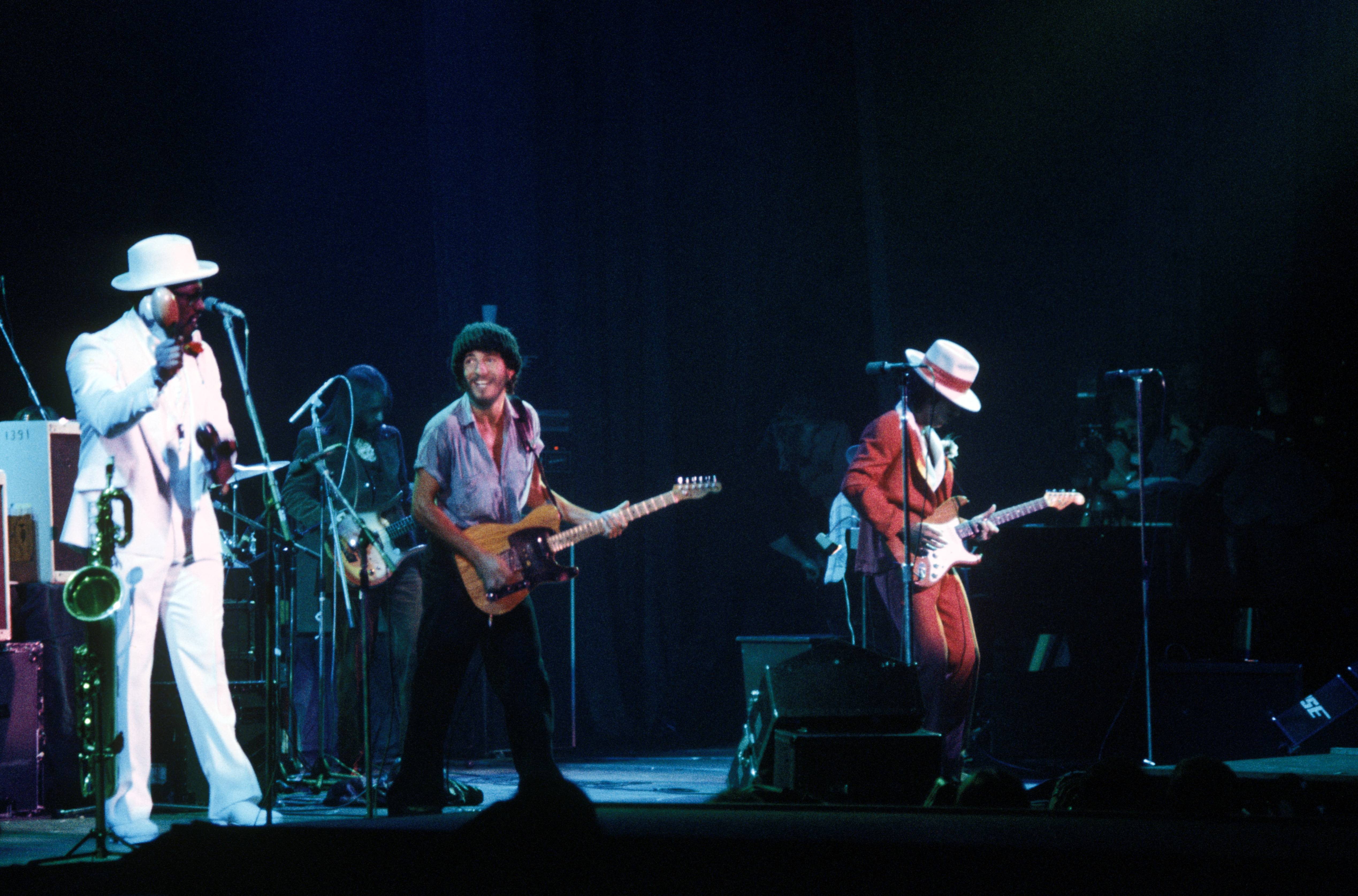 Bruce Springsteen's first ever British gig at London’s Hammersmith Odeon in 1975.