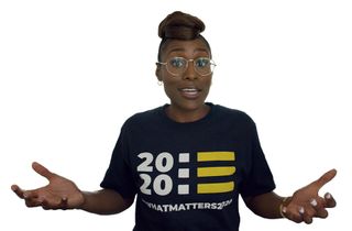 Issa Rae in HBO's 'Coastal Elites'