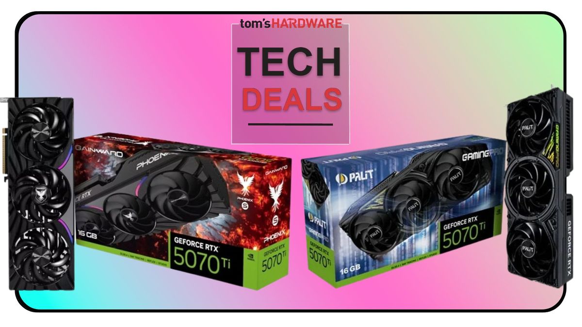 RTX 5070 Ti falls below MSRP in the UK — grab one for less than £700 for the first time