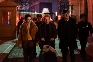Only Murders In The Building stars Selena Gomez, Martin Short and Steve Martin.