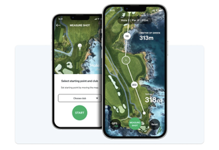 Golf GameBook GPS seen on a smartphone