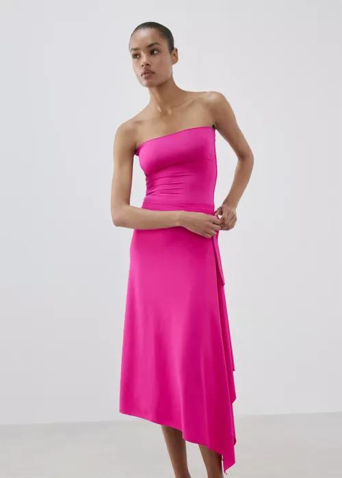 Asymmetric Midi Skirt 