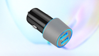 Cluvox Rapid USB-C Car Charger
Quick Charge 3.0 Dual USB
Fast Car Charger with Type C Cable 3.3ft