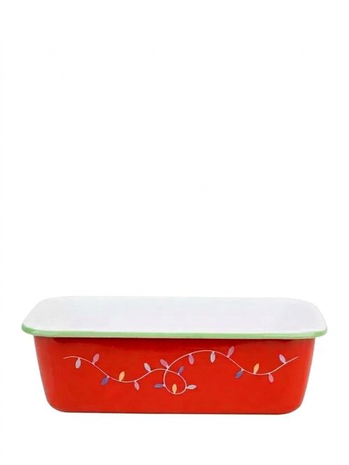 Fun Santa Loaf Tin, 23cm, Red