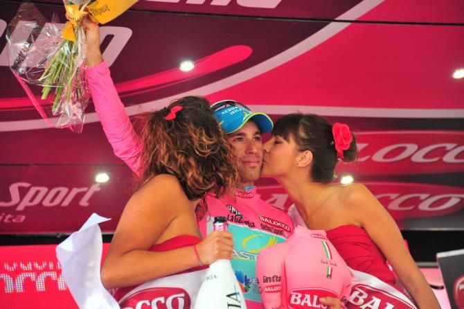 Another day another pink jersey for Vincenzo Nibali