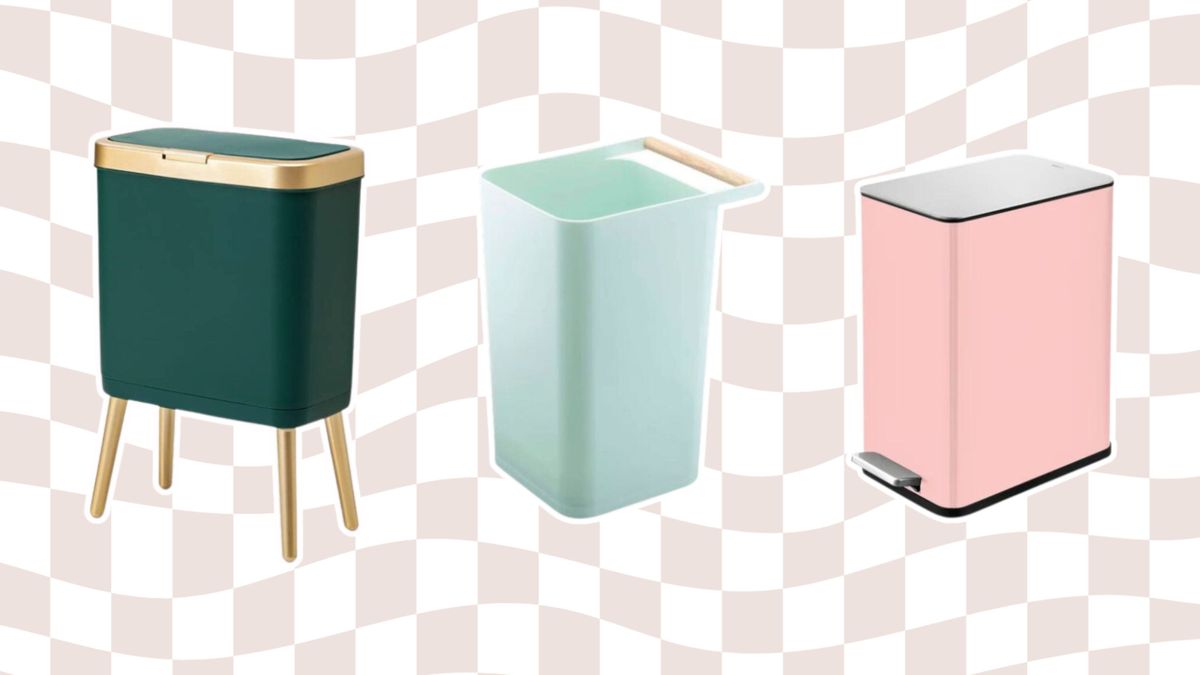 Best small trash cans — 9 cute picks for dorms | Real Homes