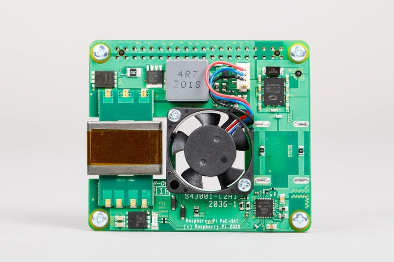 Raspberry Pi PoE+ HAT