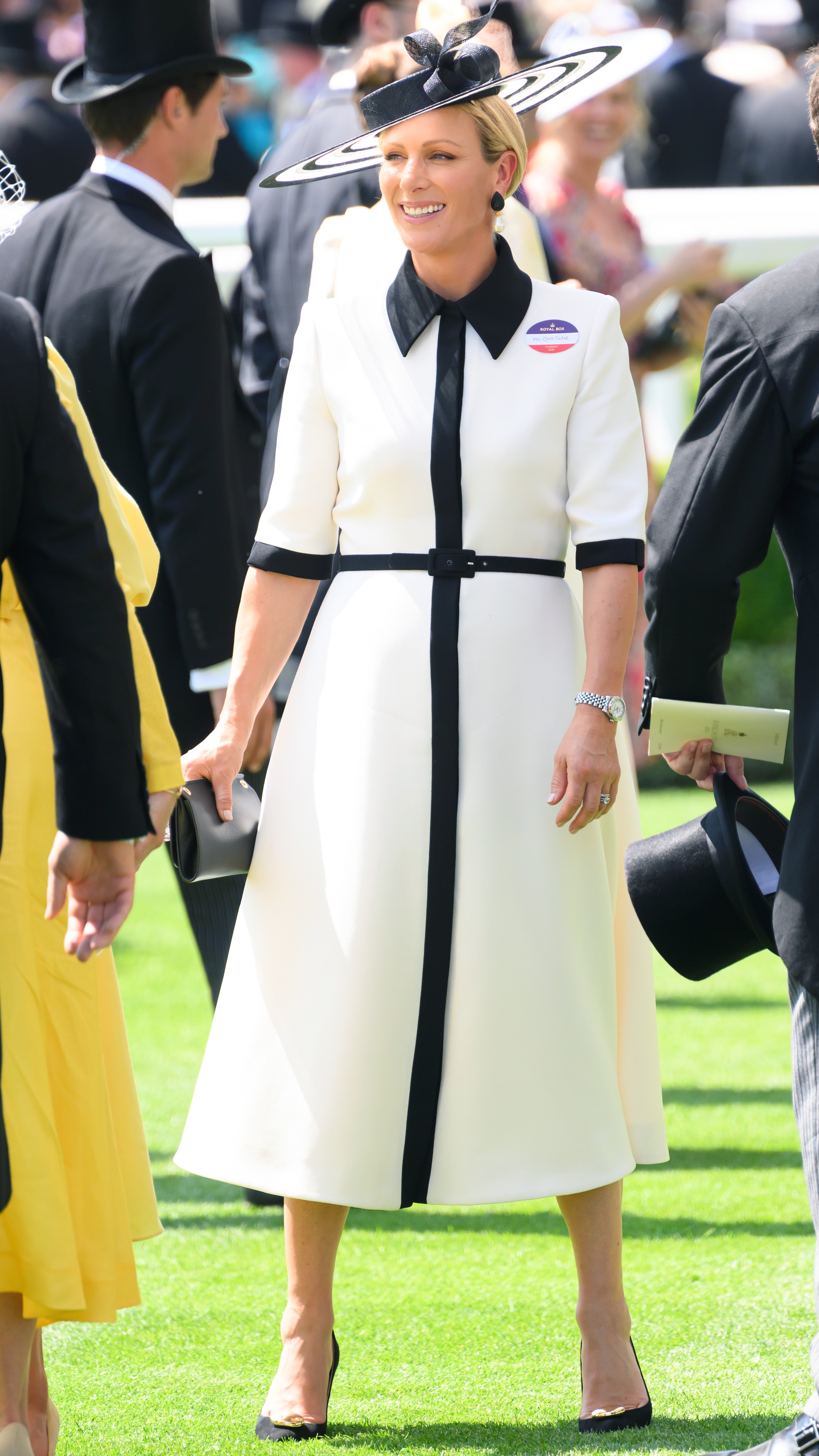 Zara Tindall attends on day three of Royal Ascot