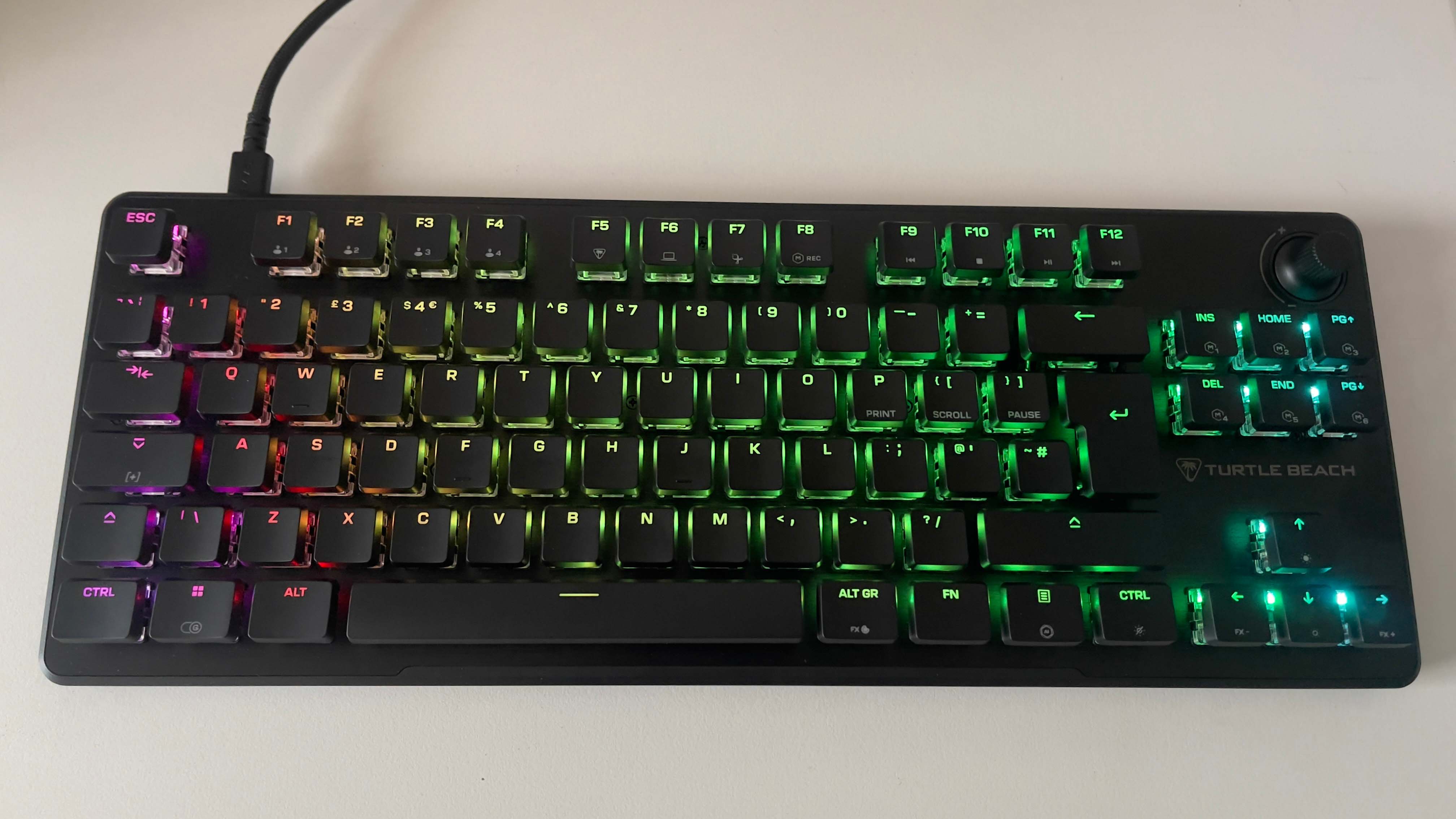 Turtle Beach Vulcan II TKL gaming keyboard