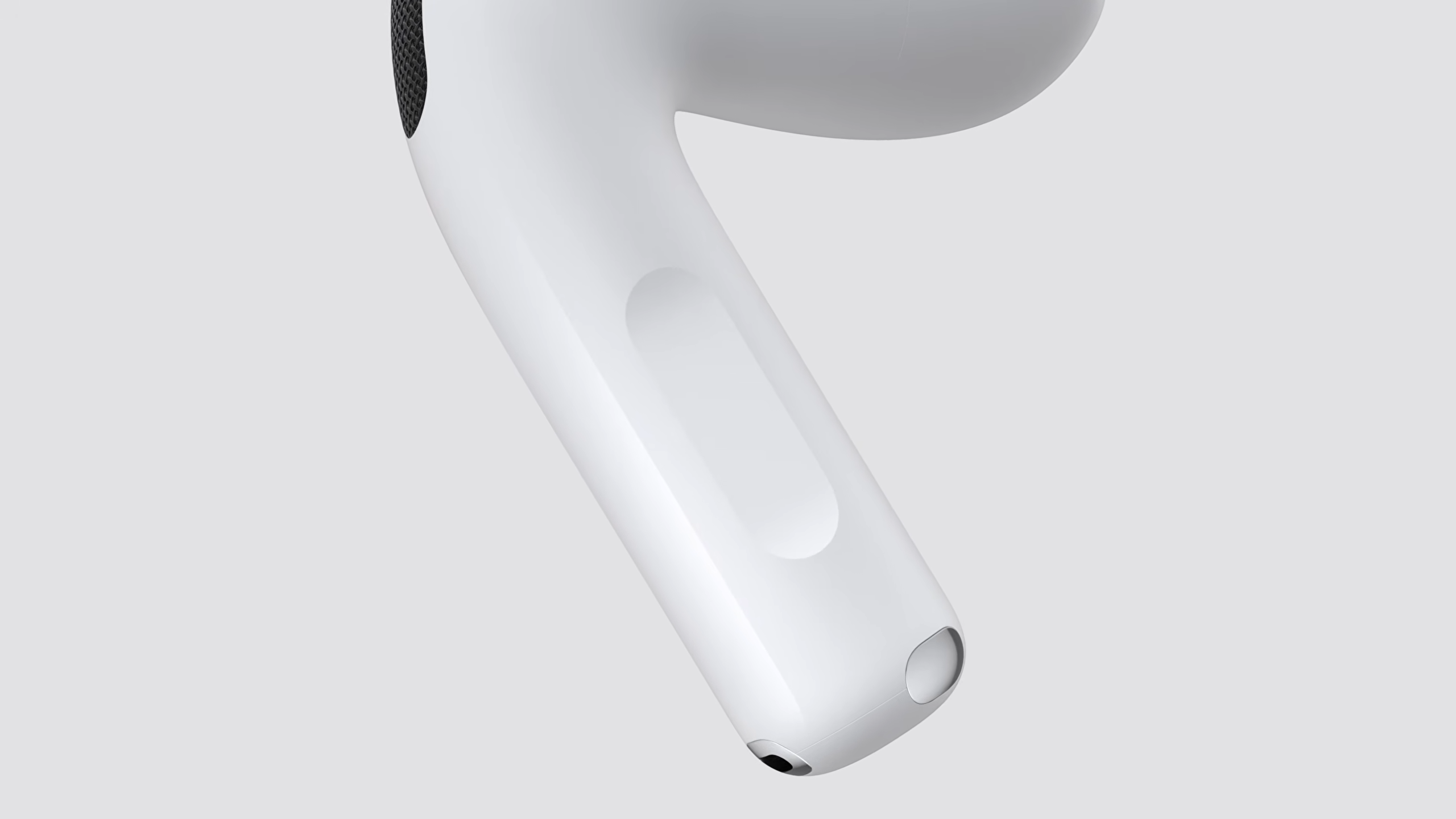On-stem volume control on AirPods 5