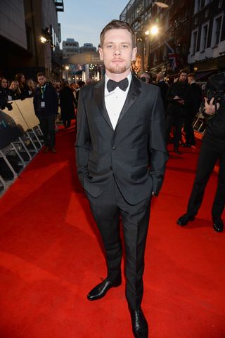 Jack O'Connell at the BAFTA Awards, 2015