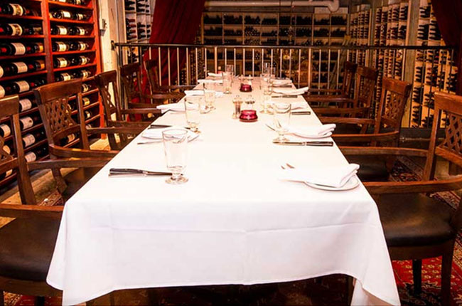 Barberians Steak House, Toronto wine bars