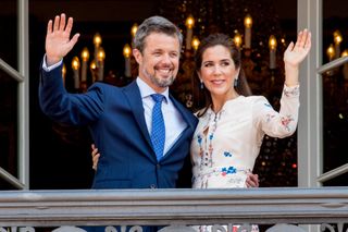 Denmark's future king and queen, Frederik and Mary