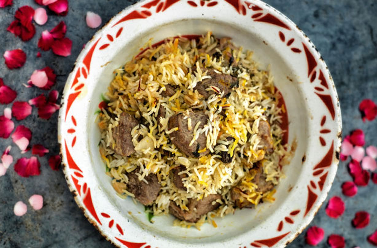 Madhur Jaffrey's lamb biryani Indian Recipes GoodtoKnow