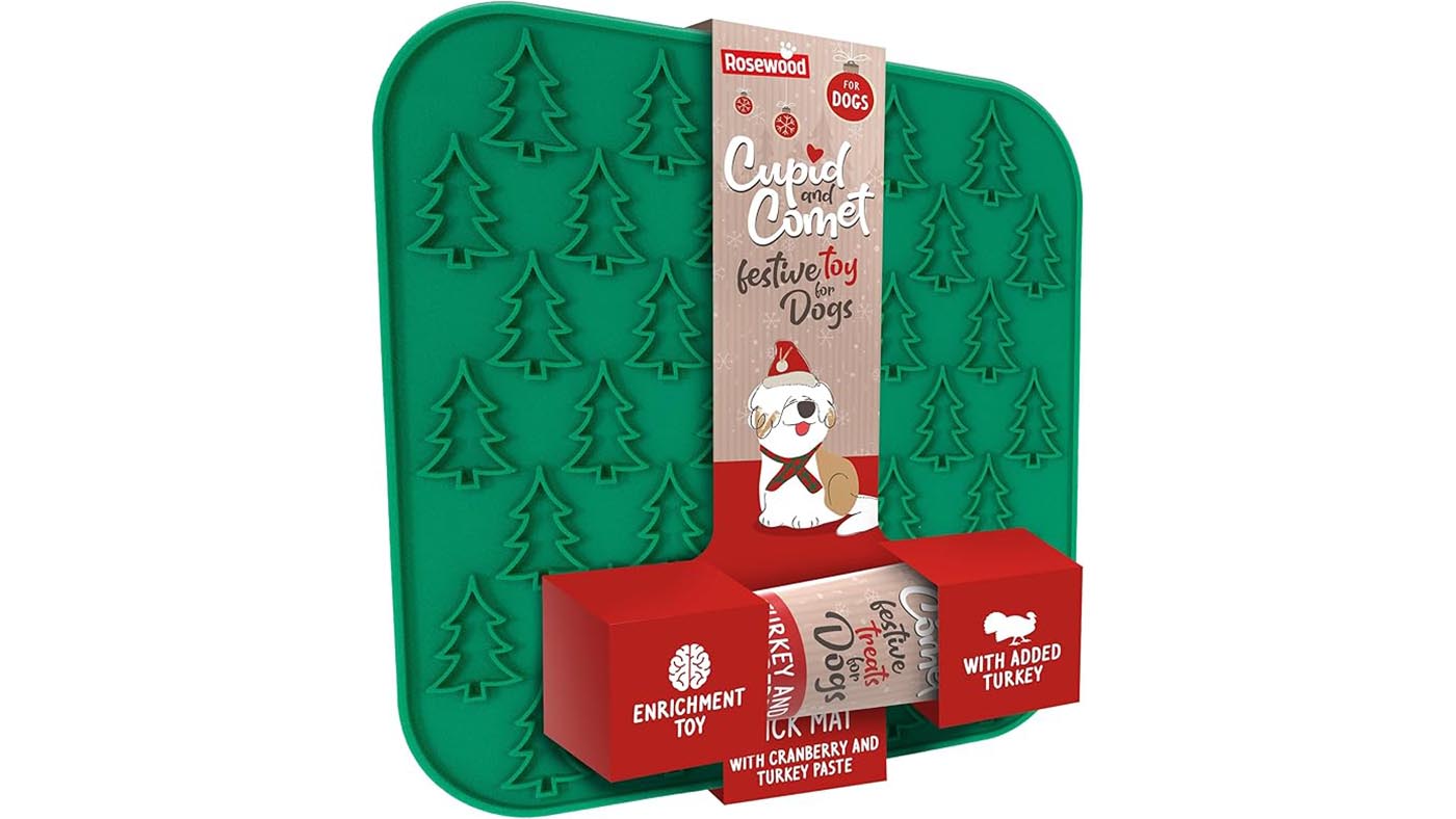 Rosewood Cupid &amp;amp; Comet Lickmat with Turkey and Cranberry