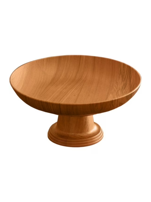 Wood Grain Fruit Bowl