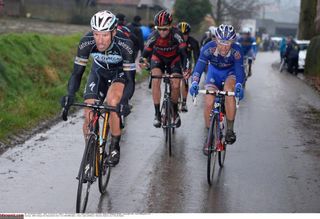 Tom Boonen suffered in the cold and rain