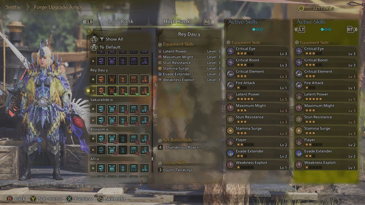 Monster Hunter Wilds Flamefete - Rey Dau