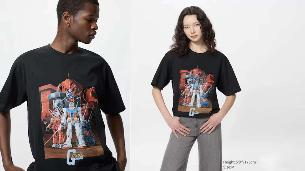 Uniqlo X Mobile Suit Gundam range celebrates 45 years of anime
