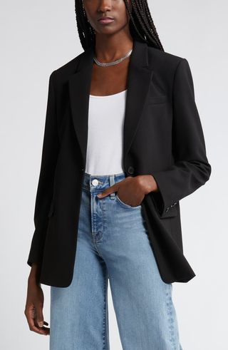 relaxed fit blazer